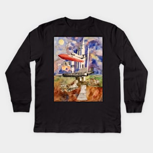 Space and Rocket Center Kids Long Sleeve T-Shirt